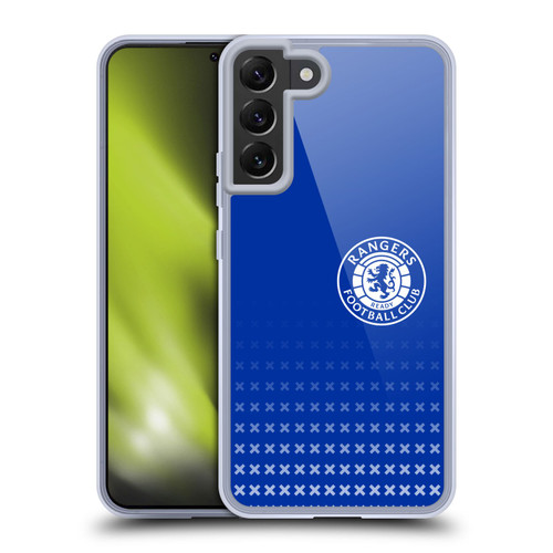 Rangers FC Crest Matchday Soft Gel Case for Samsung Galaxy S22+ 5G
