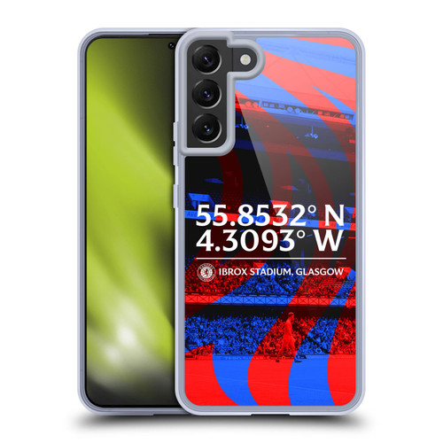 Rangers FC Crest Stadium Soft Gel Case for Samsung Galaxy S22+ 5G