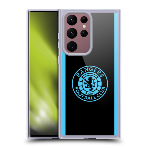 Rangers FC Crest Light Blue Soft Gel Case for Samsung Galaxy S22 Ultra 5G