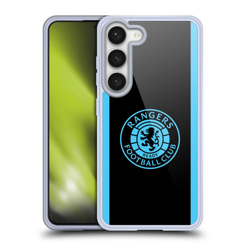 Rangers FC Crest Light Blue Soft Gel Case for Samsung Galaxy S23 5G
