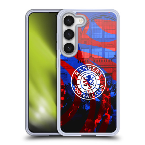 Rangers FC Crest Logo Stadium Soft Gel Case for Samsung Galaxy S23 5G