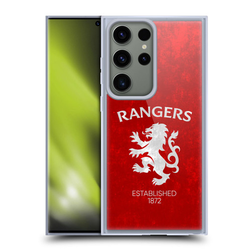Rangers FC Crest Lion Rampant Soft Gel Case for Samsung Galaxy S23 Ultra 5G