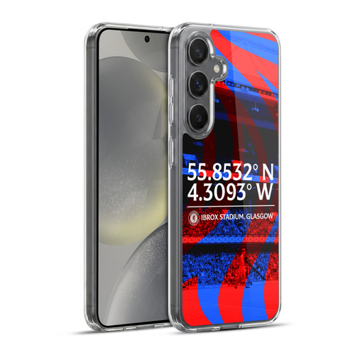 Rangers FC Crest Stadium Soft Gel Case for Samsung Galaxy S24+ 5G & MagSafe
