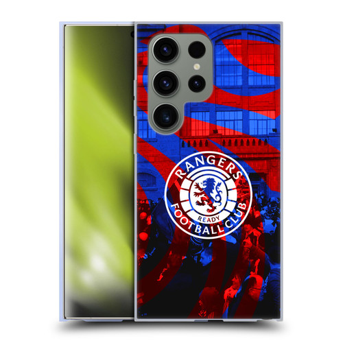 Rangers FC Crest Logo Stadium Soft Gel Case for Samsung Galaxy S24 Ultra 5G