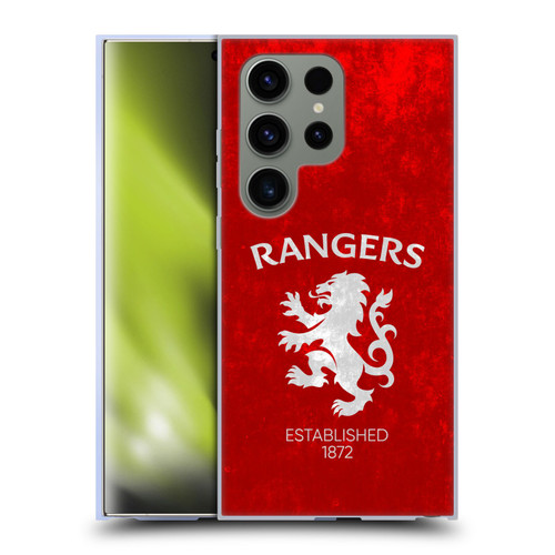 Rangers FC Crest Lion Rampant Soft Gel Case for Samsung Galaxy S24 Ultra 5G