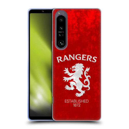 Rangers FC Crest Lion Rampant Soft Gel Case for Sony Xperia 1 IV