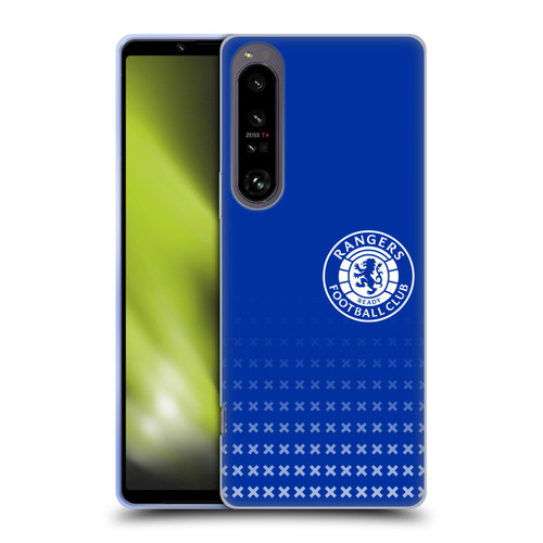 Rangers FC Crest Matchday Soft Gel Case for Sony Xperia 1 IV