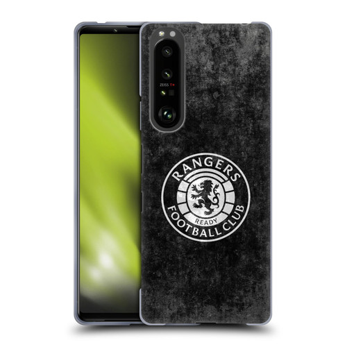 Rangers FC Crest Distressed Soft Gel Case for Sony Xperia 1 III