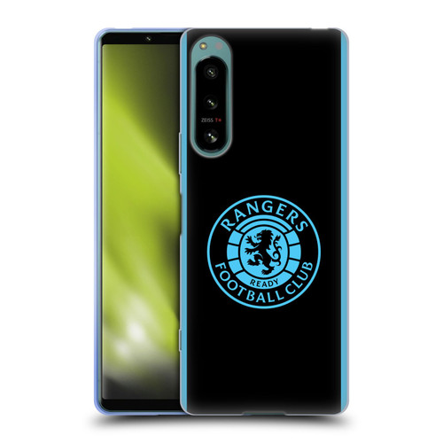 Rangers FC Crest Light Blue Soft Gel Case for Sony Xperia 5 IV