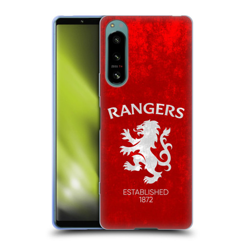 Rangers FC Crest Lion Rampant Soft Gel Case for Sony Xperia 5 IV