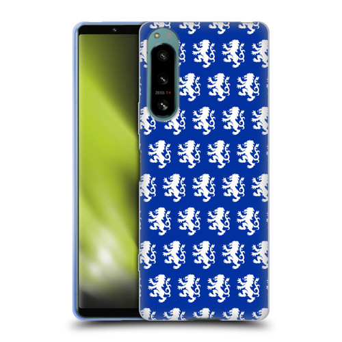 Rangers FC Crest Pattern Soft Gel Case for Sony Xperia 5 IV