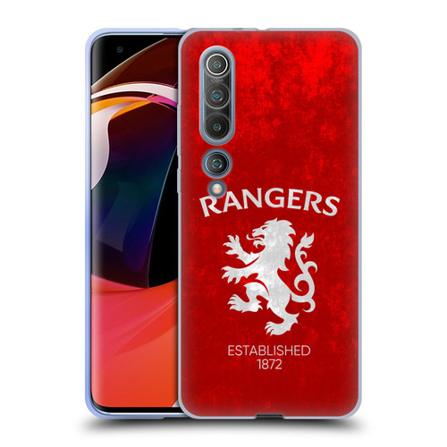 Rangers FC Crest Lion Rampant Soft Gel Case for Xiaomi Mi 10 5G / Mi 10 Pro 5G