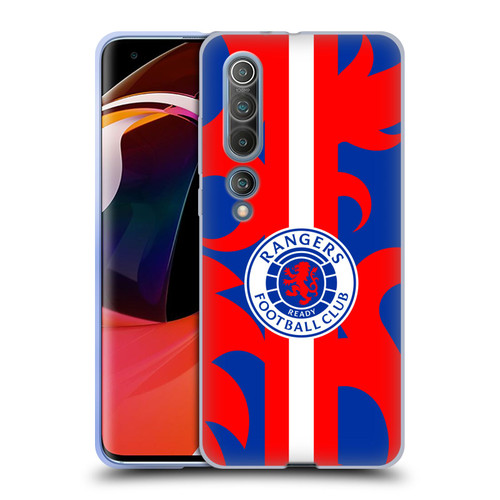 Rangers FC Crest Lion Rampant Pattern Soft Gel Case for Xiaomi Mi 10 5G / Mi 10 Pro 5G