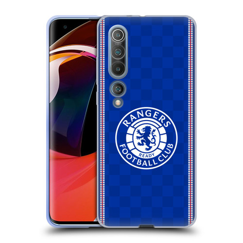 Rangers FC Crest Retro 1989 Home Kit Soft Gel Case for Xiaomi Mi 10 5G / Mi 10 Pro 5G