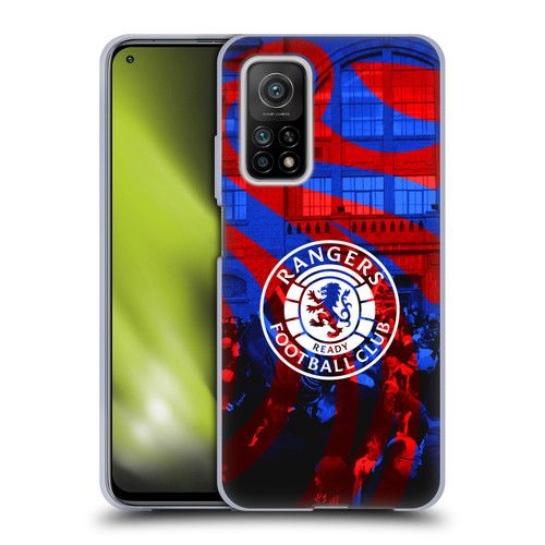 Rangers FC Crest Logo Stadium Soft Gel Case for Xiaomi Mi 10T 5G