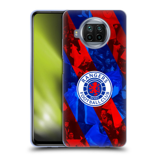 Rangers FC Crest Stadium Stripes Soft Gel Case for Xiaomi Mi 10T Lite 5G