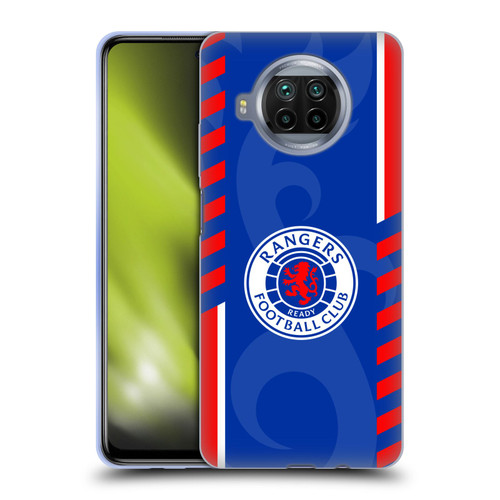 Rangers FC Crest Stripes Soft Gel Case for Xiaomi Mi 10T Lite 5G