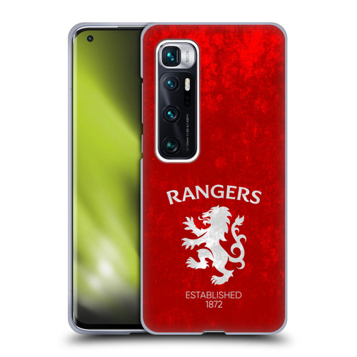 Rangers FC Crest Lion Rampant Soft Gel Case for Xiaomi Mi 10 Ultra 5G