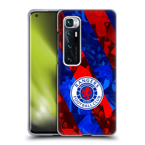 Rangers FC Crest Stadium Stripes Soft Gel Case for Xiaomi Mi 10 Ultra 5G