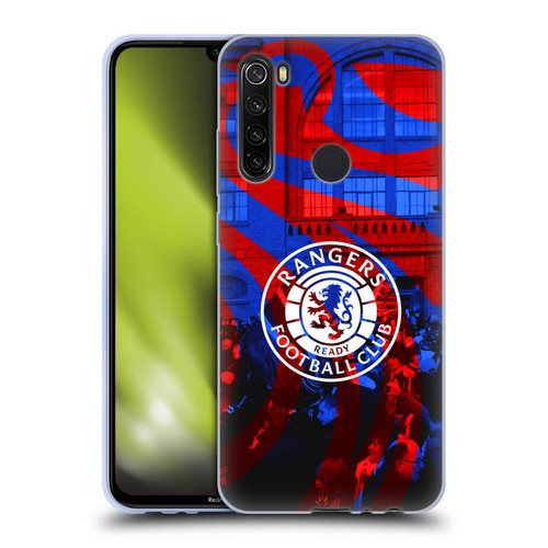 Rangers FC Crest Logo Stadium Soft Gel Case for Xiaomi Redmi Note 8T