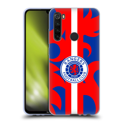 Rangers FC Crest Lion Rampant Pattern Soft Gel Case for Xiaomi Redmi Note 8T