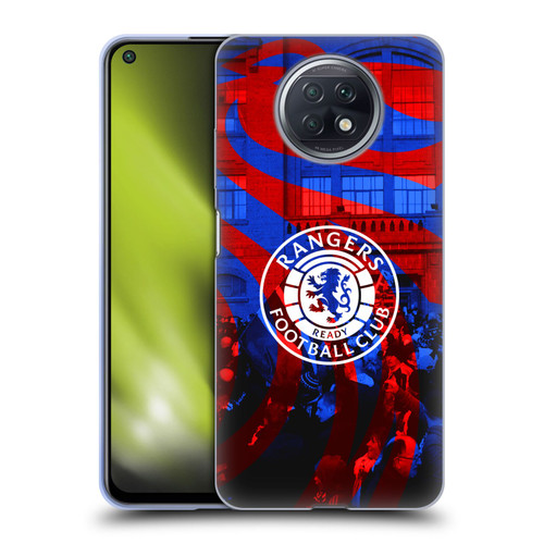 Rangers FC Crest Logo Stadium Soft Gel Case for Xiaomi Redmi Note 9T 5G
