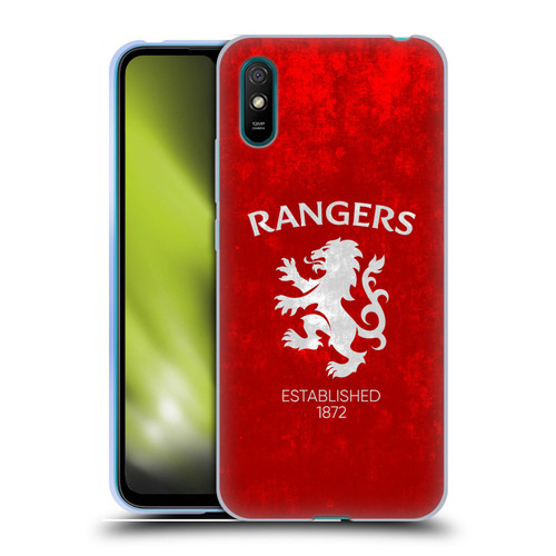 Rangers FC Crest Lion Rampant Soft Gel Case for Xiaomi Redmi 9A / Redmi 9AT