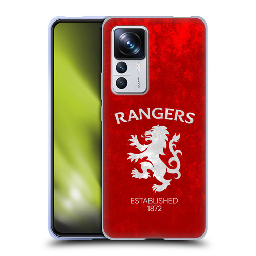 Rangers FC Crest Lion Rampant Soft Gel Case for Xiaomi 12T Pro