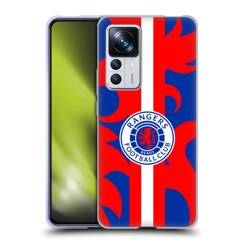 Rangers FC Crest Lion Rampant Pattern Soft Gel Case for Xiaomi 12T Pro