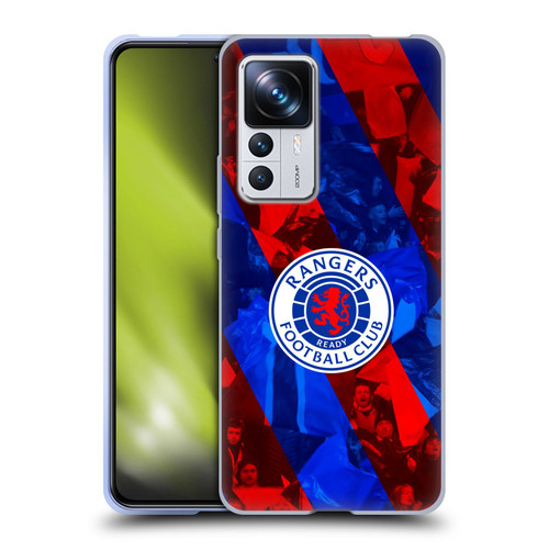 Rangers FC Crest Stadium Stripes Soft Gel Case for Xiaomi 12T Pro