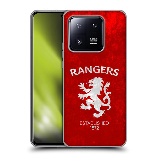 Rangers FC Crest Lion Rampant Soft Gel Case for Xiaomi 13 Pro 5G