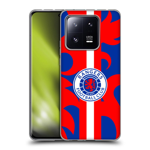 Rangers FC Crest Lion Rampant Pattern Soft Gel Case for Xiaomi 13 Pro 5G