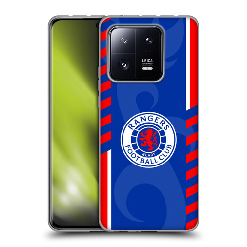 Rangers FC Crest Stripes Soft Gel Case for Xiaomi 13 Pro 5G