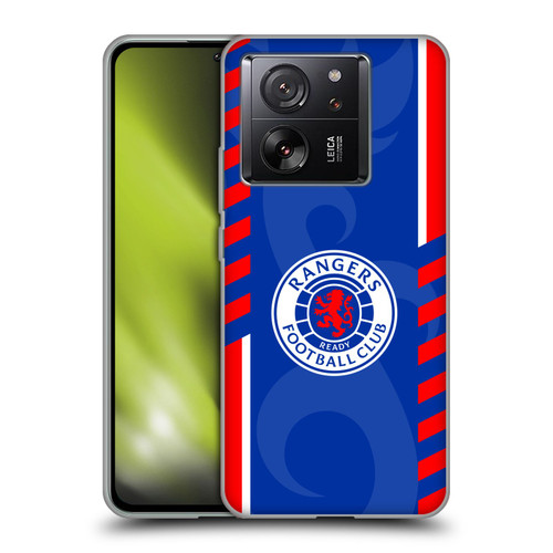 Rangers FC Crest Stripes Soft Gel Case for Xiaomi 13T 5G / 13T Pro 5G