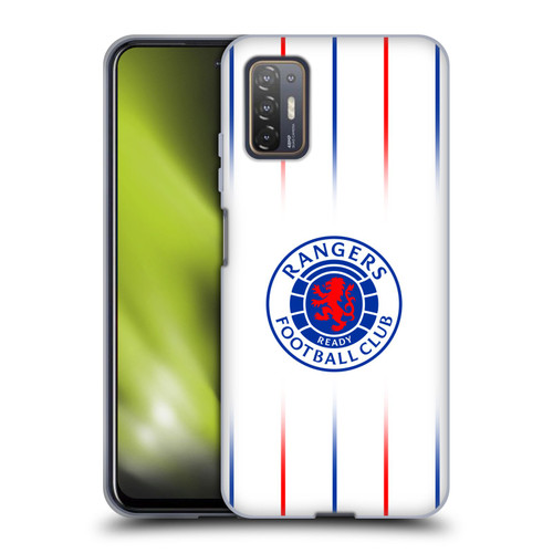 Rangers FC 2023/24 Kit Away Soft Gel Case for HTC Desire 21 Pro 5G