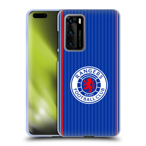 Rangers FC 2023/24 Kit Home Soft Gel Case for Huawei P40 5G