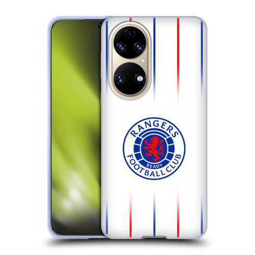 Rangers FC 2023/24 Kit Away Soft Gel Case for Huawei P50