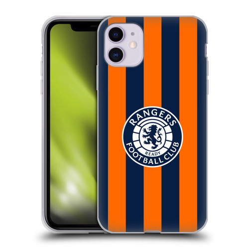 Rangers FC 2023/24 Kit Third Soft Gel Case for Apple iPhone 11