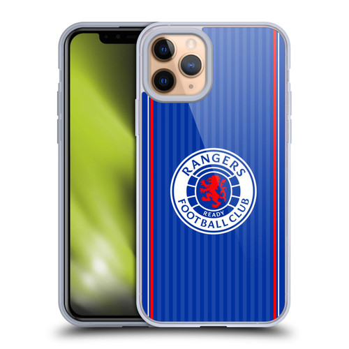 Rangers FC 2023/24 Kit Home Soft Gel Case for Apple iPhone 11 Pro