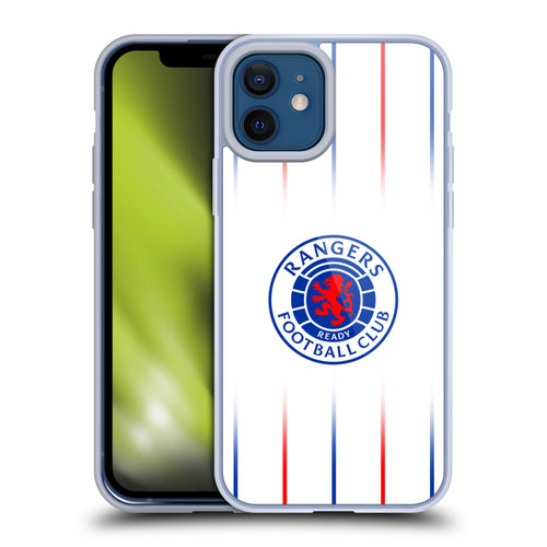 Rangers FC 2023/24 Kit Away Soft Gel Case for Apple iPhone 12 / iPhone 12 Pro