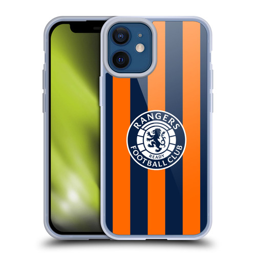 Rangers FC 2023/24 Kit Third Soft Gel Case for Apple iPhone 12 Mini