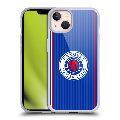 Rangers FC 2023/24 Kit Home Soft Gel Case for Apple iPhone 13