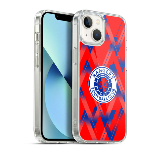 Rangers FC 2023/24 Kit Fourth Soft Gel Case for Apple iPhone 13