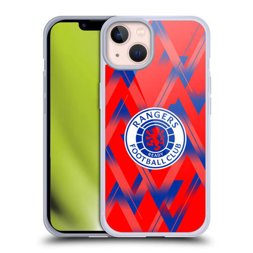 Rangers FC 2023/24 Kit Fourth Soft Gel Case for Apple iPhone 13