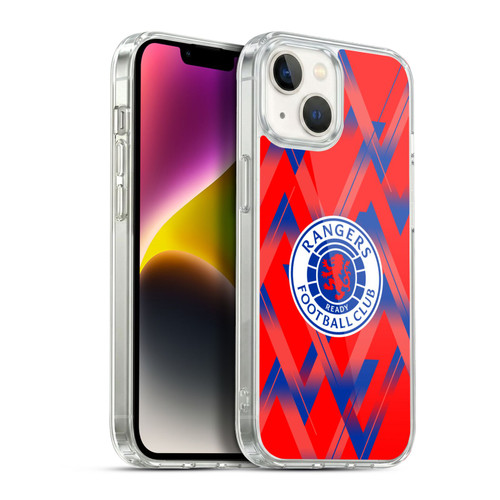 Rangers FC 2023/24 Kit Fourth Soft Gel Case for Apple iPhone 14