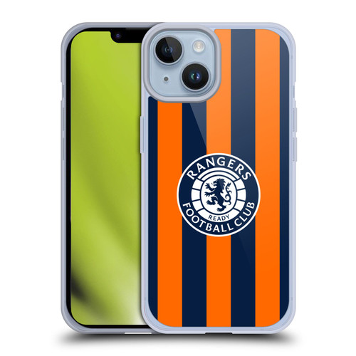 Rangers FC 2023/24 Kit Third Soft Gel Case for Apple iPhone 14