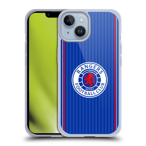 Rangers FC 2023/24 Kit Home Soft Gel Case for Apple iPhone 14
