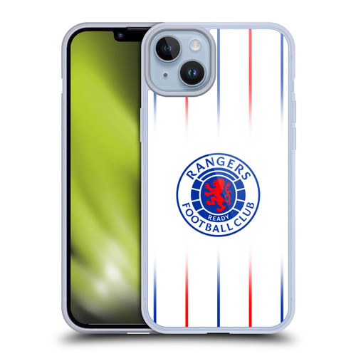 Rangers FC 2023/24 Kit Away Soft Gel Case for Apple iPhone 14 Plus