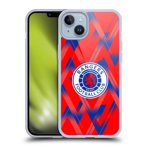 Rangers FC 2023/24 Kit Fourth Soft Gel Case for Apple iPhone 14 Plus