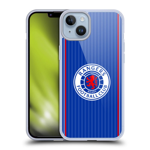 Rangers FC 2023/24 Kit Home Soft Gel Case for Apple iPhone 14 Plus